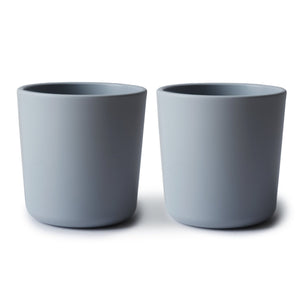 Mushie Dinner Cup, Cloud - Set of 2