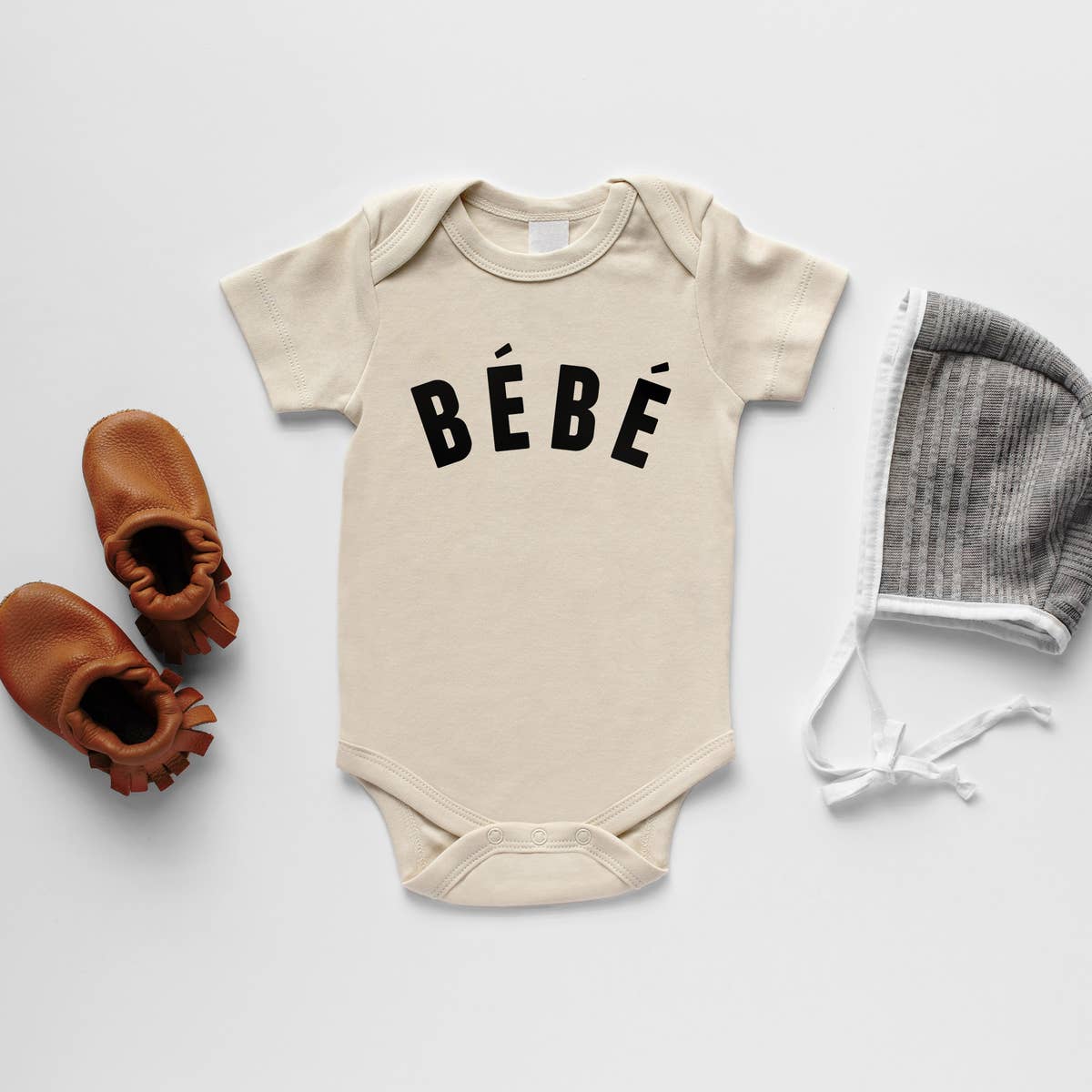 Cream Bébé Organic Baby Bodysuit