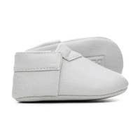 Dove Grey Baby Moccasins